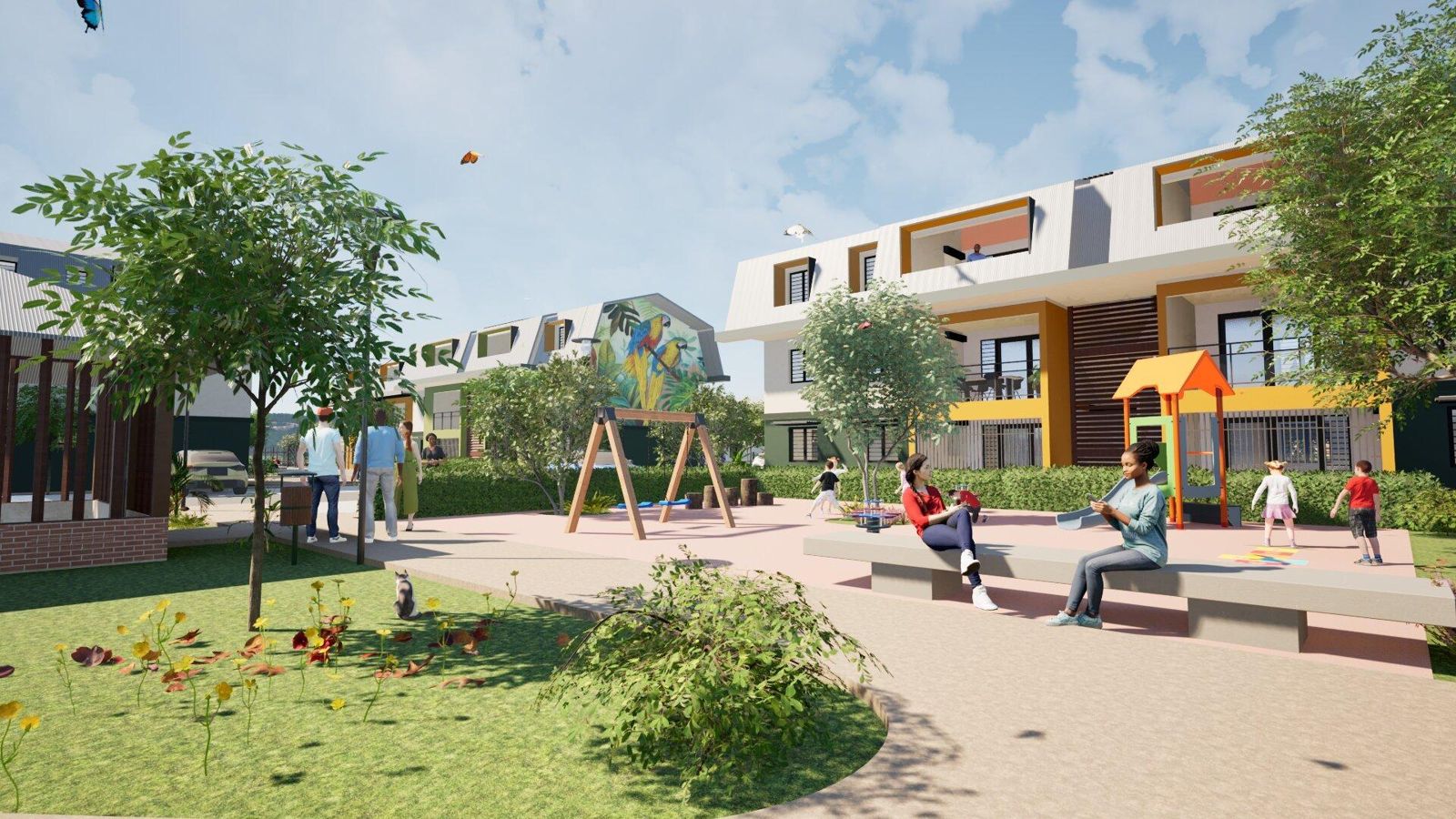GAIA TERRA — perspective des collectifs R+2